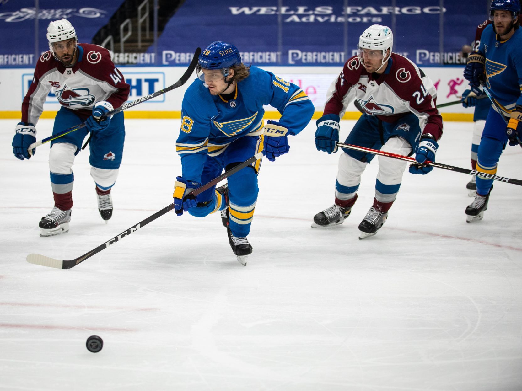 Blues V Avalanche